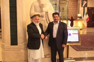 ورود وزیر دادگستری افغانستان به کشورمان