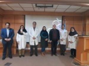 دفاع از رساله اخلاق دندانپزشکی در دانشگاه علوم پزشکی شهید بهشتی