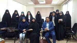 بازدید جمعی از دانشجویان دانشگاه امام صادق ( ع ) از مرکز تحقیقات اخلاق و حقوق پزشکی 
